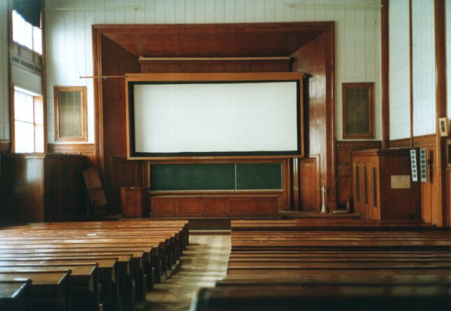 Hrsaal in der Lomonossow Universitt